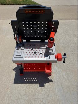 Kids toy workbench
