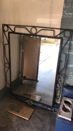 Metal Frame Mirror