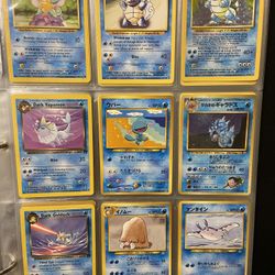 Vintage Pokémon Card Binder (2000–2001) - Holos, Rares - Great Condition