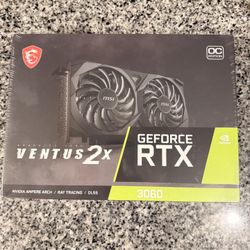 MSI Tarjeta gráfica GeForce RTX 3060 12GB 15 Gbps GDRR6 192-Bit HDMI/DP PCIe 4 Torx Twin Fan Ampere OC