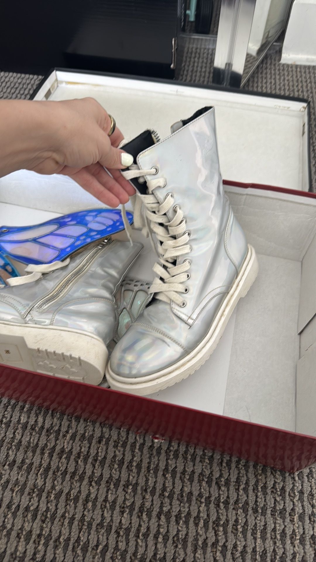 Burning Man Wings Boots