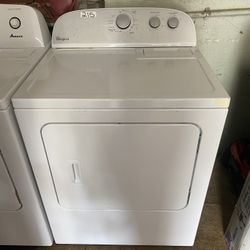 White Whirlpool Dryer