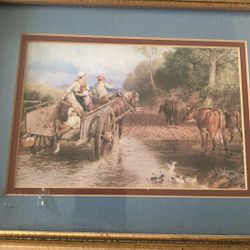 Myles Birket Foster Watercolor 10x14 Inches 
