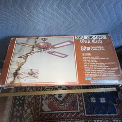 Ceiling Fan 52 Inch New In Box