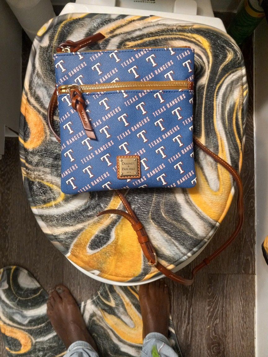 Texas Rangers Collectable Dooney And Burk Crossbody
