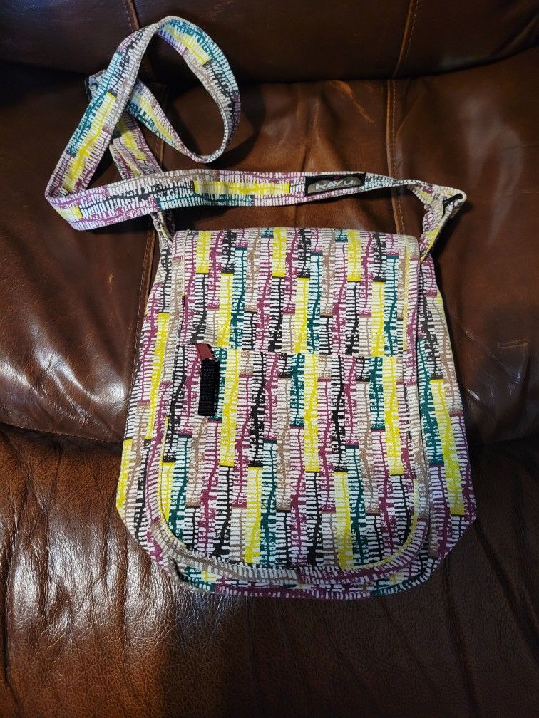 KAVU multi Colored Crossbody Purse 