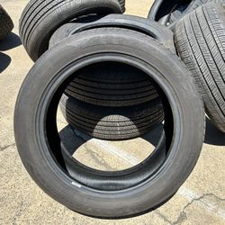 5 Tires Goodyear 235/55/20 98% Tread 235-55-20 