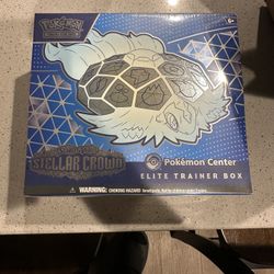 Stellar Crown Pokemon Center Etb 