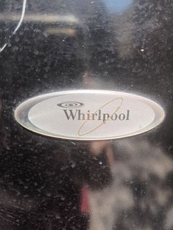 Black Whirlpool Refrigerator