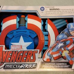 Avengers Marvel Mech Strike Captain America Strikeshot Shield