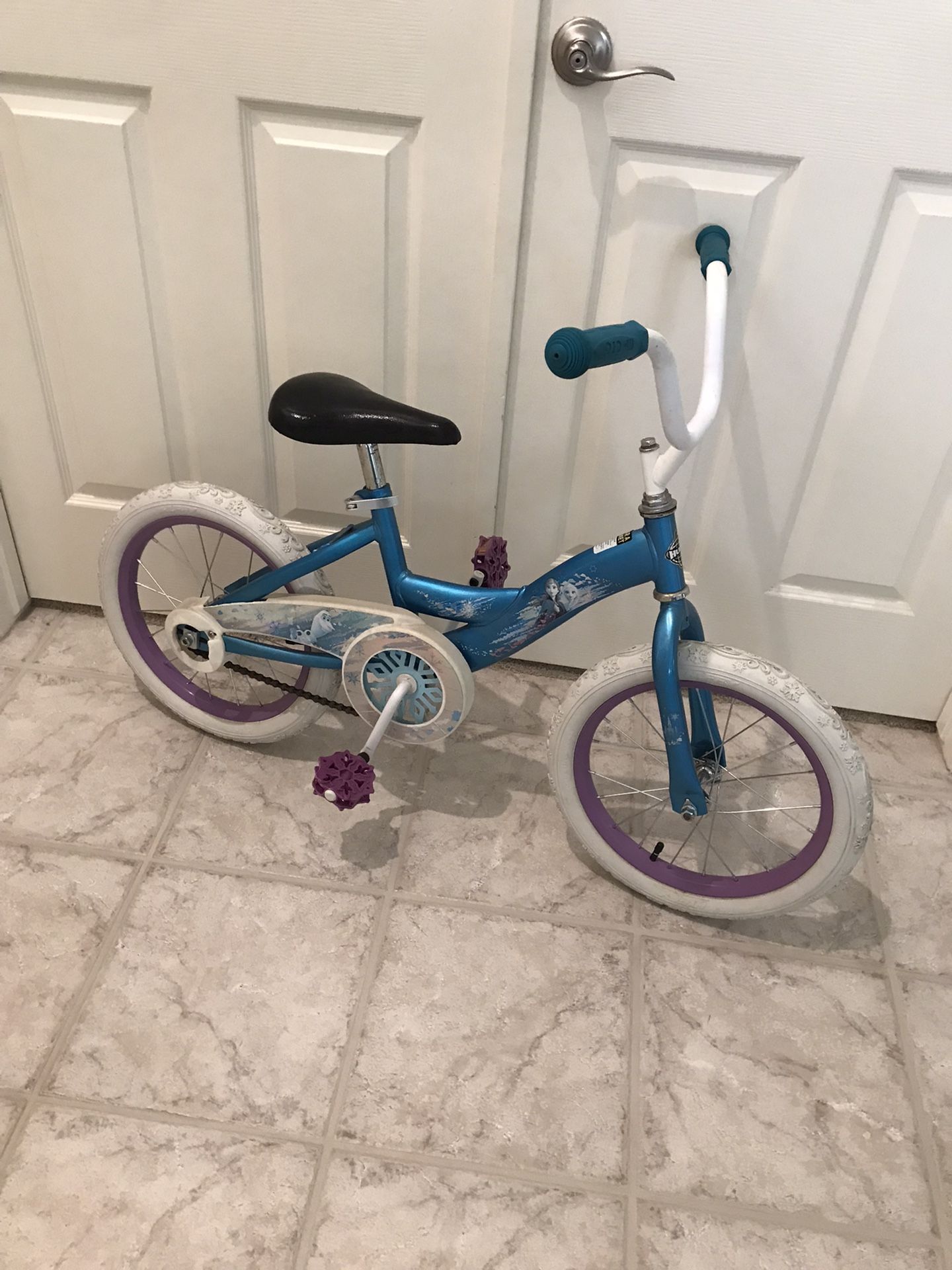 Huffy 16” Wheel Frozen Bike