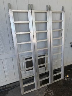 Aluminum Folding Motorcycle Ramp