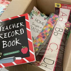 Teacher classroom Supplies Or Homeschool Toddler Decor 