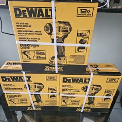 DeWalt 12V Impact Driver Kit $130 each per box
