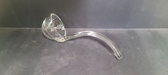 Beautiful Vintage Clear Glass Laddle