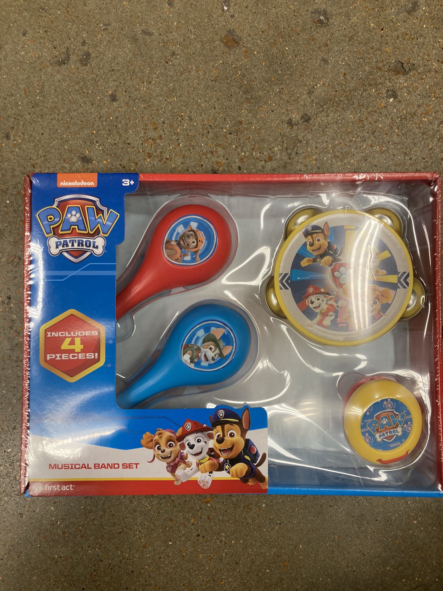 NWT Paw Patrol 4pcs Music Band Set