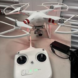 Dji Phantom 3 Drone With Backpack Case