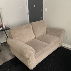Cream Couch/love Seat