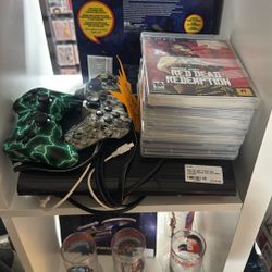 PS3 Slim Games And Controllers 