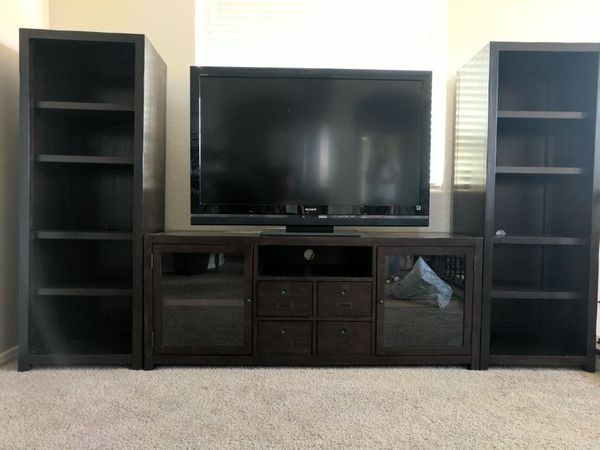 Pottery Barn Rhys Media Console And Towers For Sale In Gilbert Az