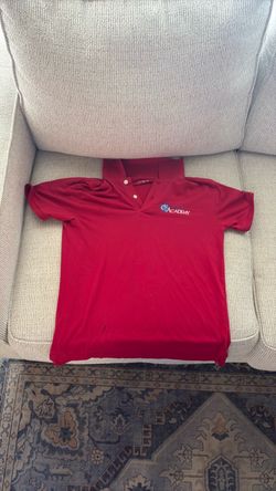 Girls or boys Plato academy shirt size large