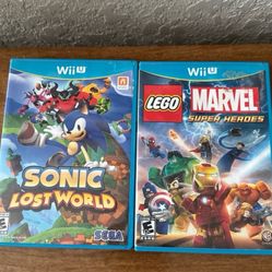 Wii-U Games Lot