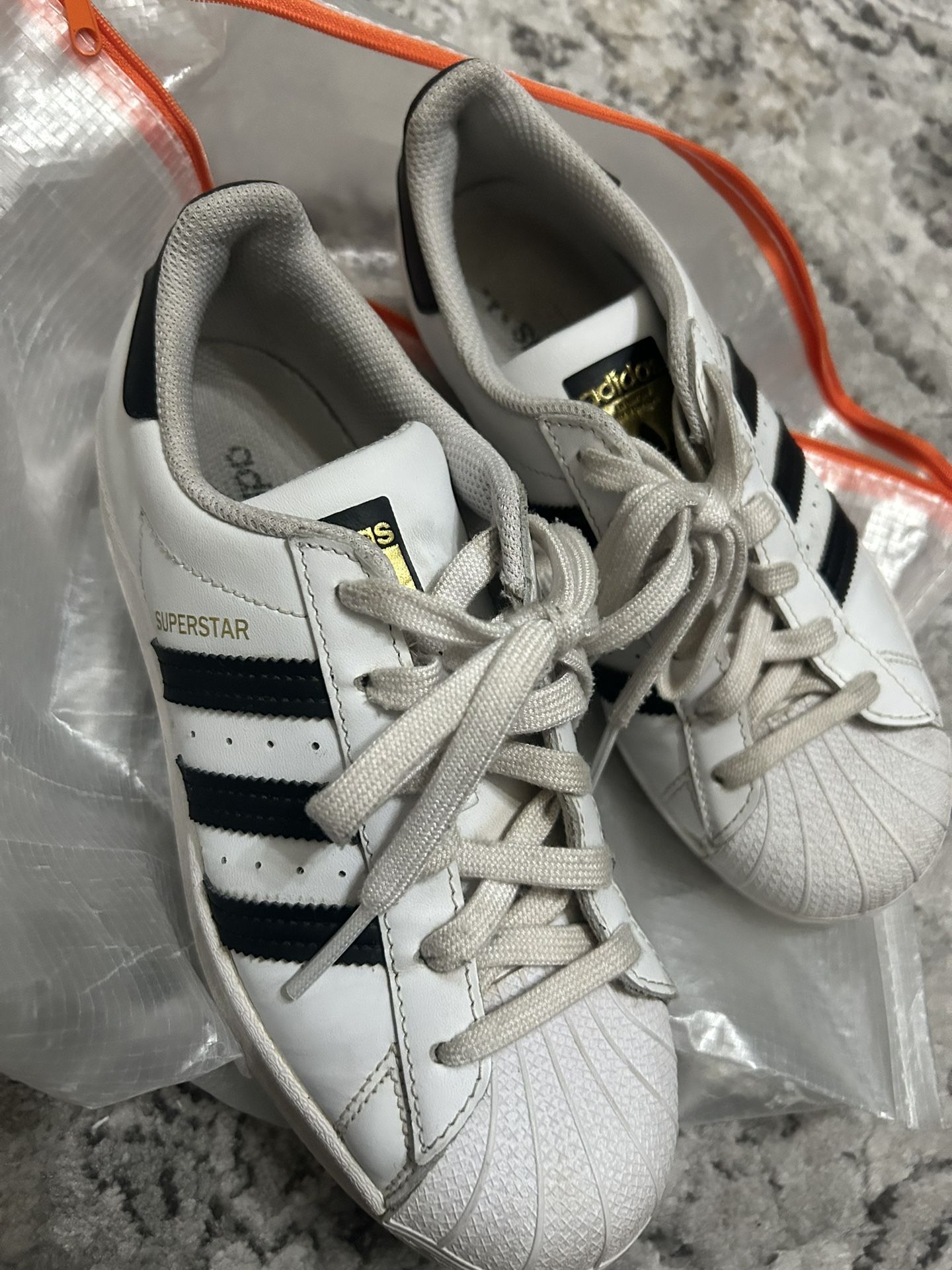Adidas Super Star Gold Label Size 5.5