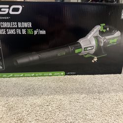 Ego 765 Cordless Blower with an EXTRA Batteries