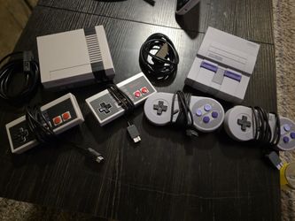 Authentic Nintendo & Super Nintendo Classic.