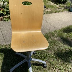 Wooden Computer Chair 