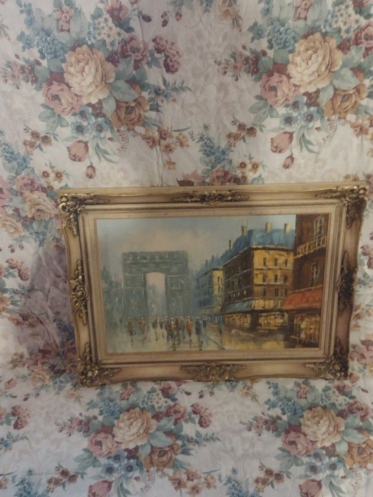 Beautiful Antique Oil Painting