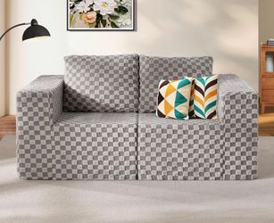 NEW/SEALED Hobestluk Boneless Couches for Living Room Memory Foam Couch Modular Sofa