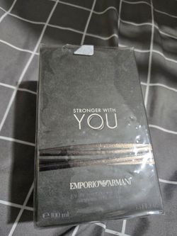 stronger with you armani