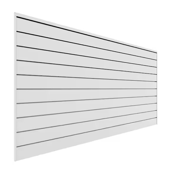 Proslat Slatwall - 10 White Slats - 8 Foot Long
