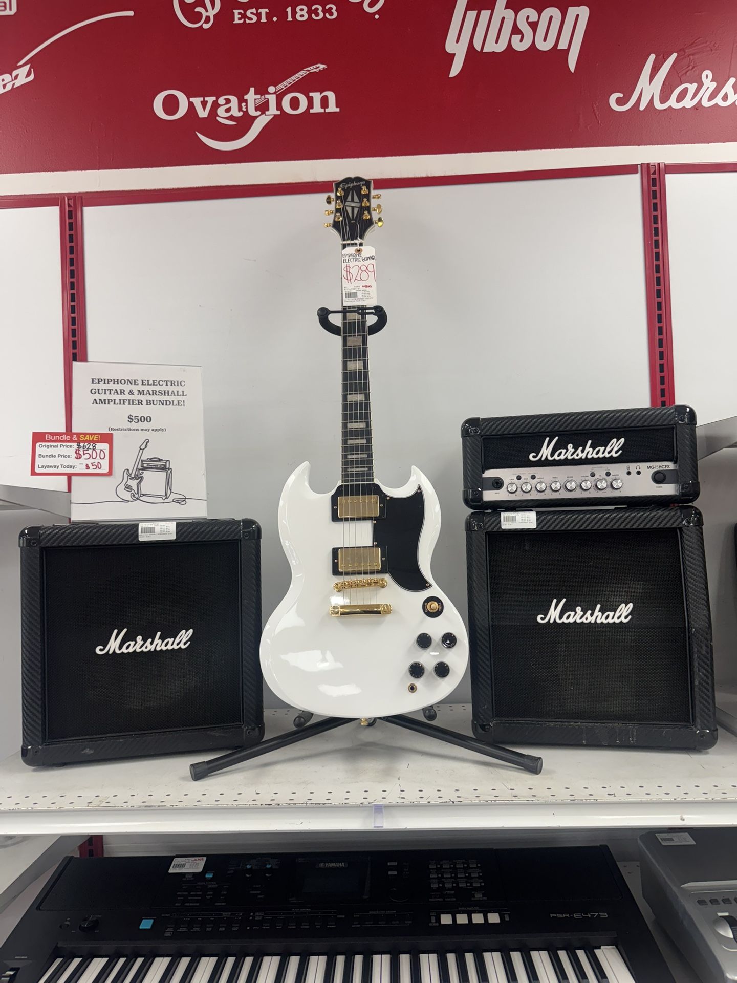 Epiphone And Marshall Amplifier Bundle
