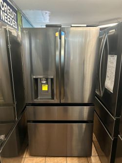 LG 29 cu. ft. SMART Standard Depth MAX French Door Refrigerator with Full Convert Drawer