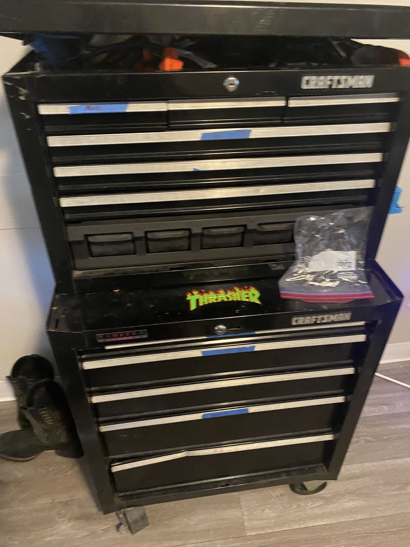 Craftsman Tool Box With Tools
