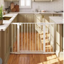 Cumbor 29.7-46" Baby Gate For Stairs, Mom's Choice Awards Winner-Auto Close gate for the house 