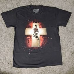 Authentic Demi Lovato "Holy Fvck" 2022 Tour Merch "Cross Bed" Graphic T-Shirt - Unisex Large