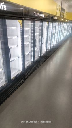 Three door freezers