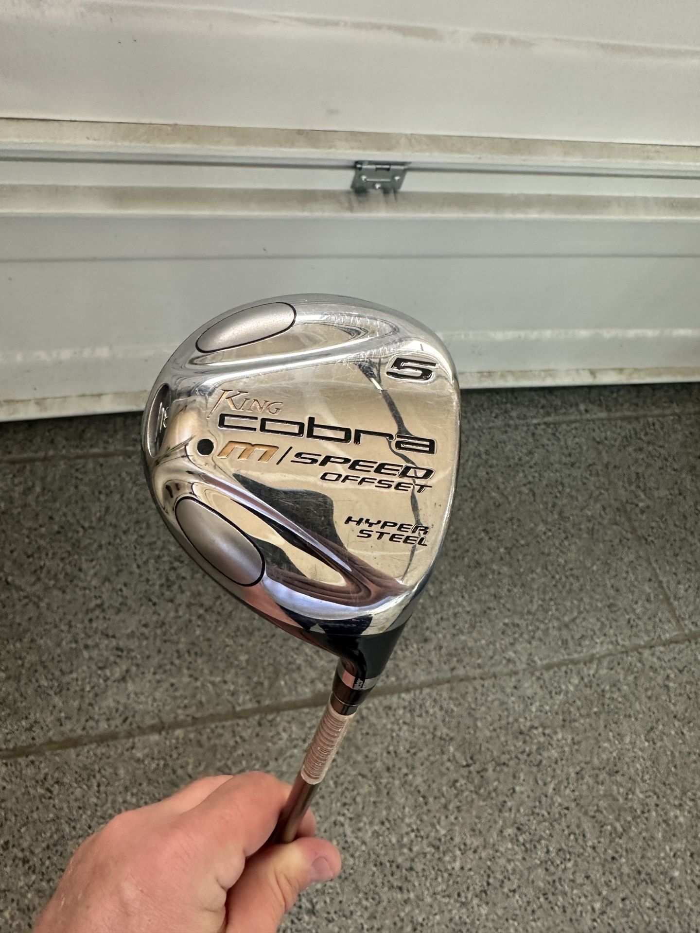 King cobra golf m/speed offset hyper steel 5 fairway wood lite flex