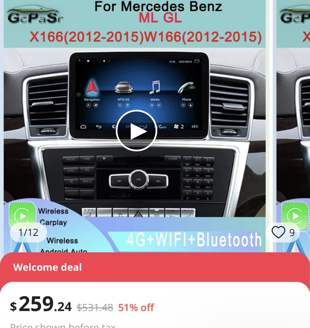 Mercedes Benz Ml350 Car Stereo