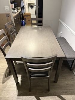 Gray Dining set