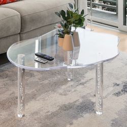 Acrylic coffee table