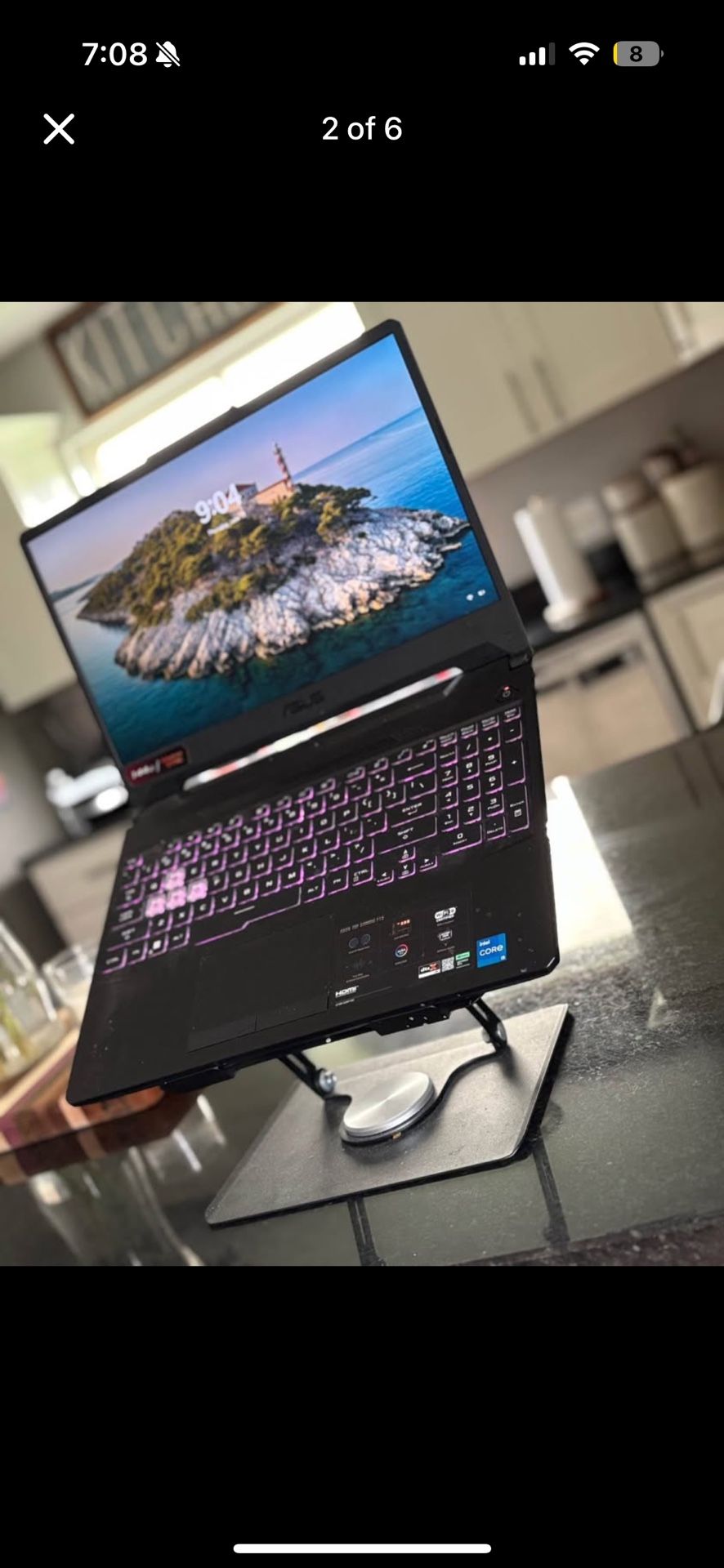 ASUS TUF GAMING F15 RGB GAMING LAPTOP