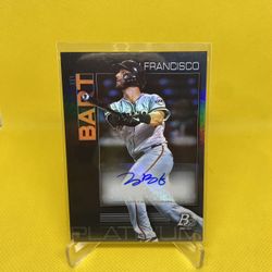 Joey Bart Autograph Rookie Baseball