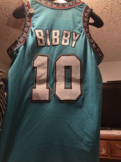 Mitchell & Ness Vancouver Grizzlies Mike Bibby 10 Teal Replica