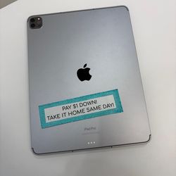 Apple IPad Pro 12.9 Inch 4th Gen Tablet - Pay $1 DOWN AVAILABLE - NO CREDIT NEEDED