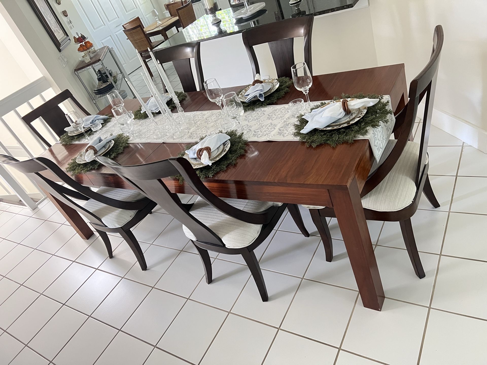 Table and chairs