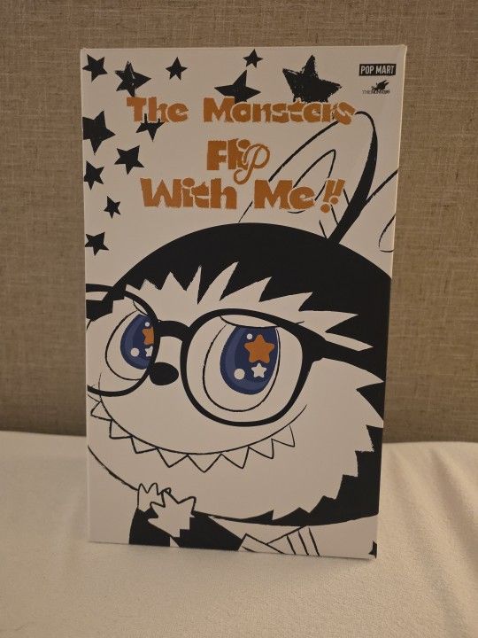 POPMART LABUBU THE MONSTER FLIP WITH ME PLUSH DOLL